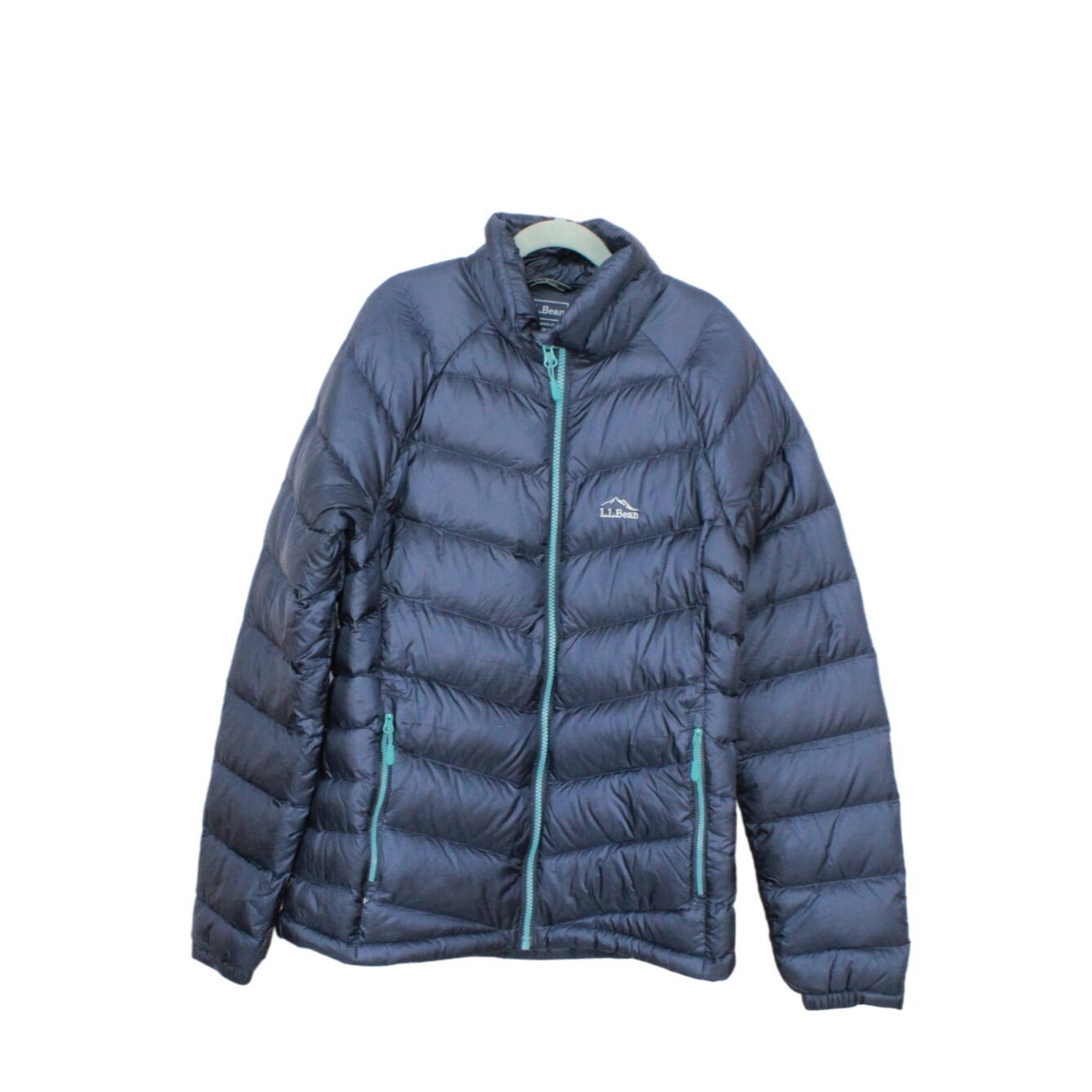 LL Bean Women's Ultralight 850 Down Jacket Carbon Navy Size XS