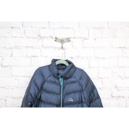 LL Bean Women's Ultralight 850 Down Jacket Carbon Navy Size XS