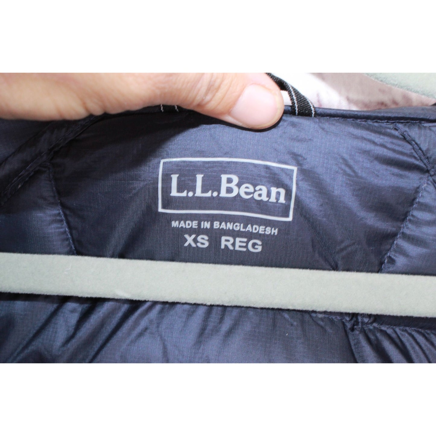 LL Bean Women's Ultralight 850 Down Jacket Carbon Navy Size XS