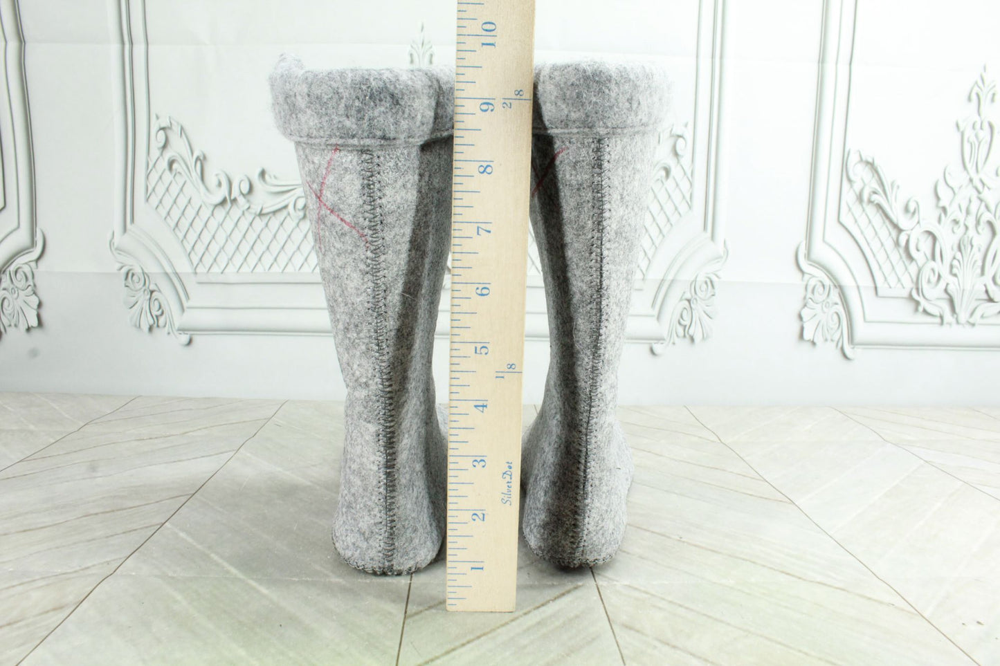 LL Bean Kids Gray Wool Warm Replacement Boot Liner Inserts Size 2