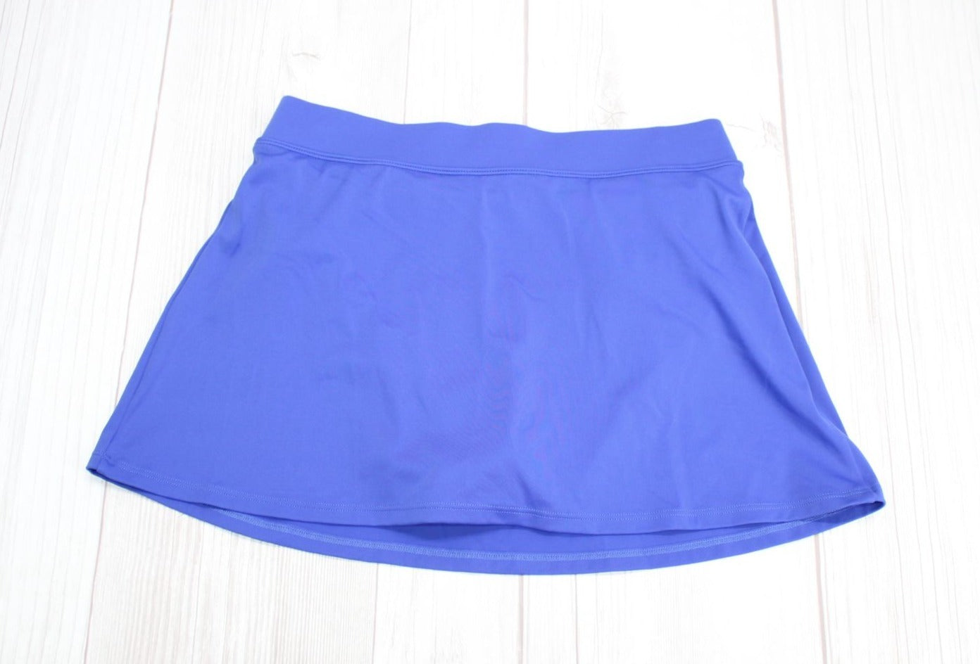 NWT LL Bean Cobalt Blue BeanSport Swimwear Skirted Bottom Size 8 Retail: $49.95