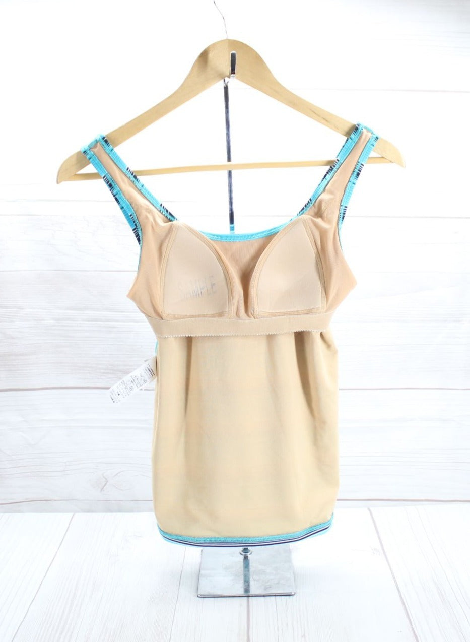 NWOT LL Bean BeanSport Swimwear Scoopneck Tankini Top Size 4 Retail: $54.95