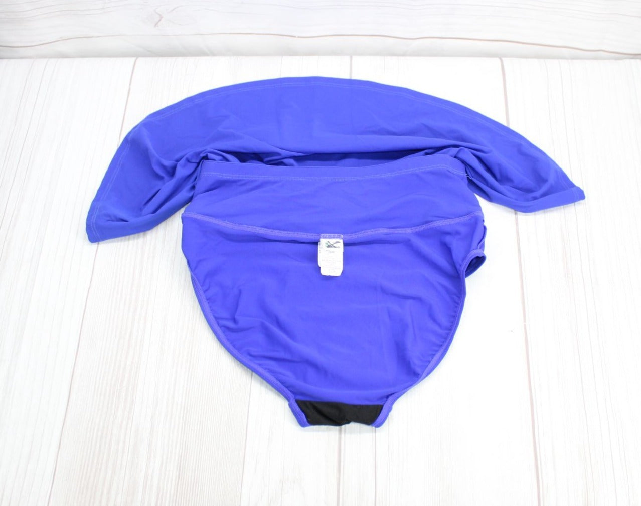 NWOT LL Bean Cobalt Blue Shaping Swimwear Swim Skirt Size 8 Retail: $69.95