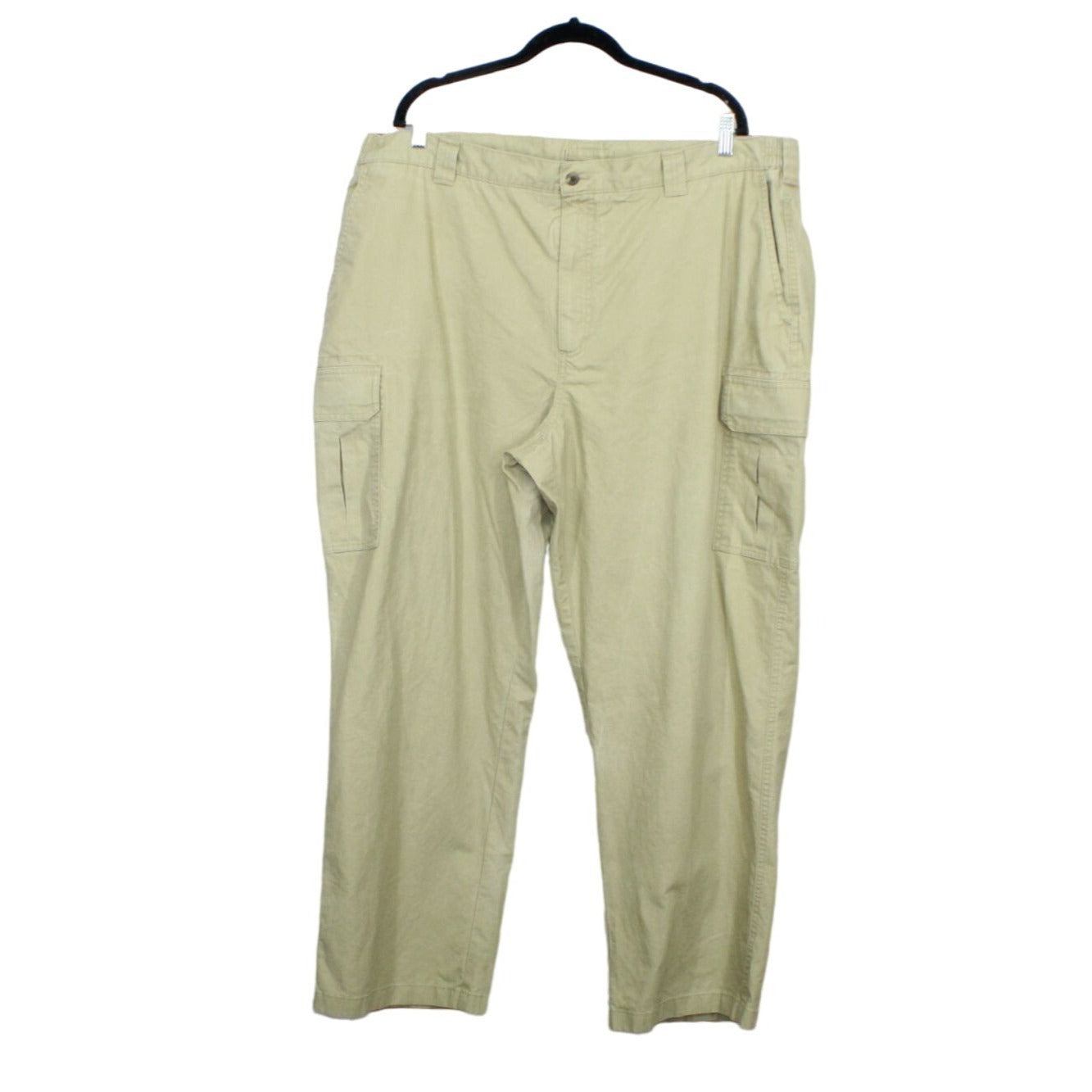 LL Bean Men's Tropic Weight Cargo Pants Natural Fit Comfort Waist Cotton Size 44