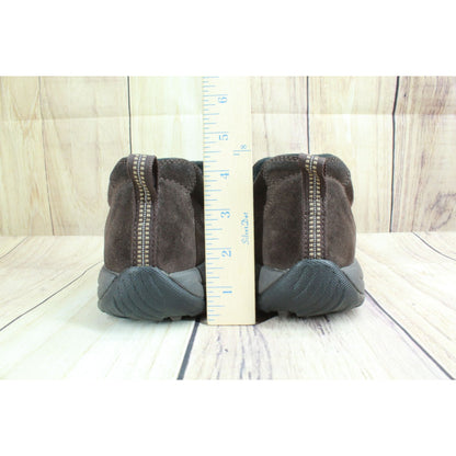 LL Bean Men's Comfort Mocs Slip On Light Cushioned Suede Brown Size 9 M