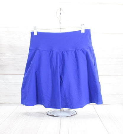 NWOT LL Bean Cobalt Blue Shaping Swimwear Swim Skirt Size 8 Retail: $69.95