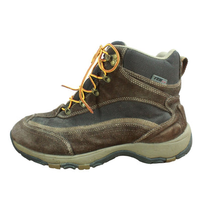 LL Bean Men's Hiking Trail Ankle Boots Insulated Waterproof Suede Brown 10 M