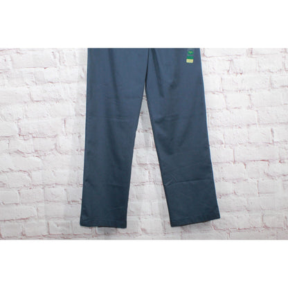 NWT! LL Bean Women's Wrinkle Free Bayside Twill Pants High Rise Cotton Navy 4