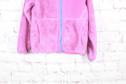 LL Bean Girls' Fleece-Lined 3-in-1 Jacket Pink Liner Jacket Only Size 8