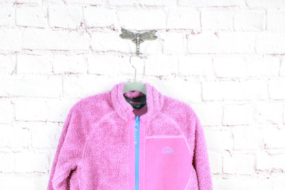 LL Bean Girls' Fleece-Lined 3-in-1 Jacket Pink Liner Jacket Only Size 8