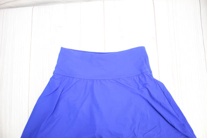 NWOT LL Bean Cobalt Blue Shaping Swimwear Swim Skirt Size 8 Retail: $69.95