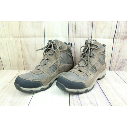 LL Bean Model 4 Men's Brown Suede Waterproof Trail Hiking Boots Size 10.5 M