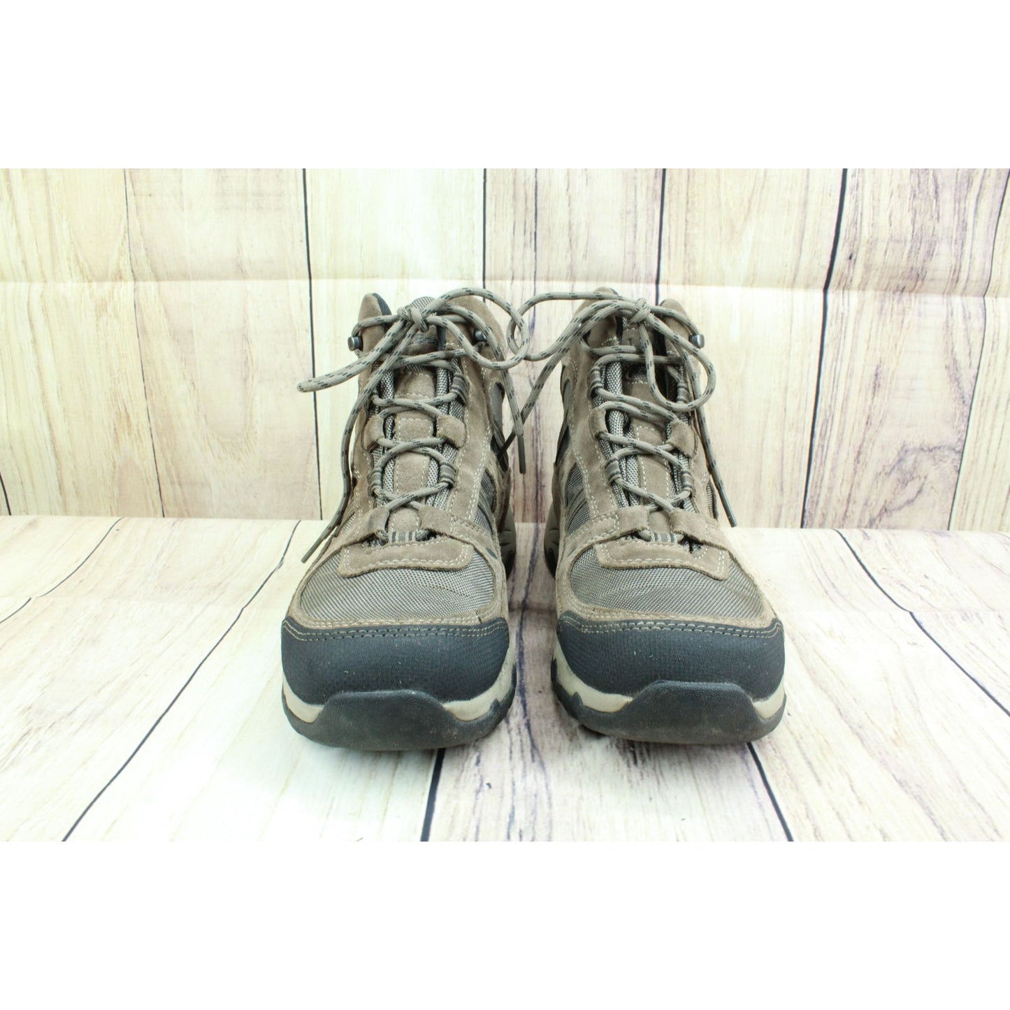 LL Bean Model 4 Men's Brown Suede Waterproof Trail Hiking Boots Size 10.5 M