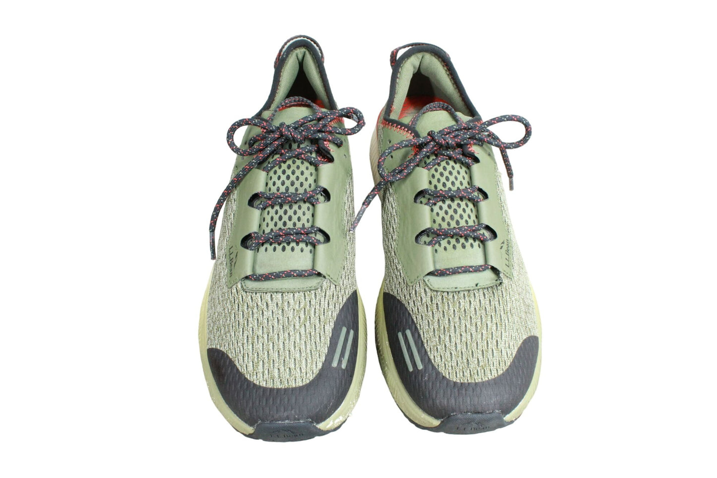 LL Bean Dirigo Men's Green Mesh Lace Up Lightweight Comfort Sneaker Shoes 10 M