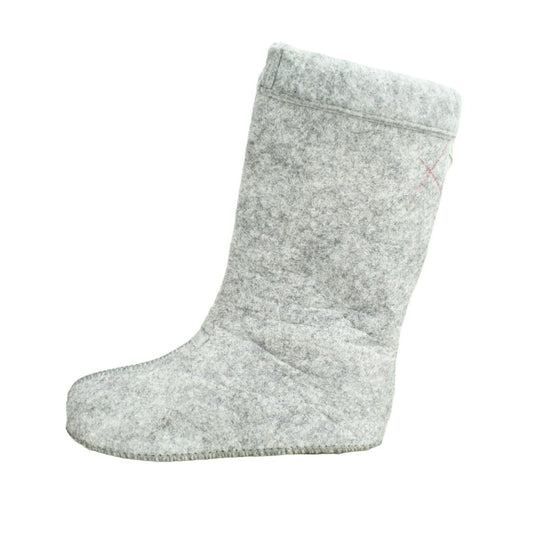 LL Bean Kids Gray Wool Warm Replacement Boot Liner Inserts Size 2