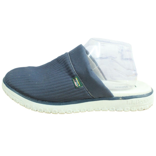 LL Bean Women's Airlight Slipper Scuffs Mule Soft Cozy Navy Size 10 M