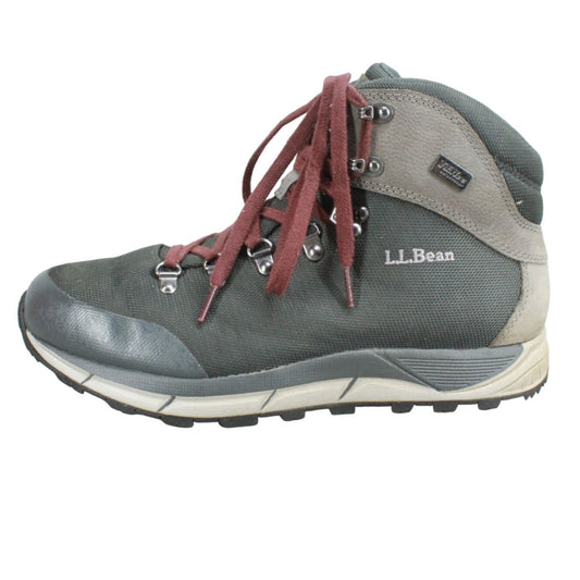 LL Bean Women's Alpine Gray Mesh Insulated Waterproof Hiking Boots Size 11 M