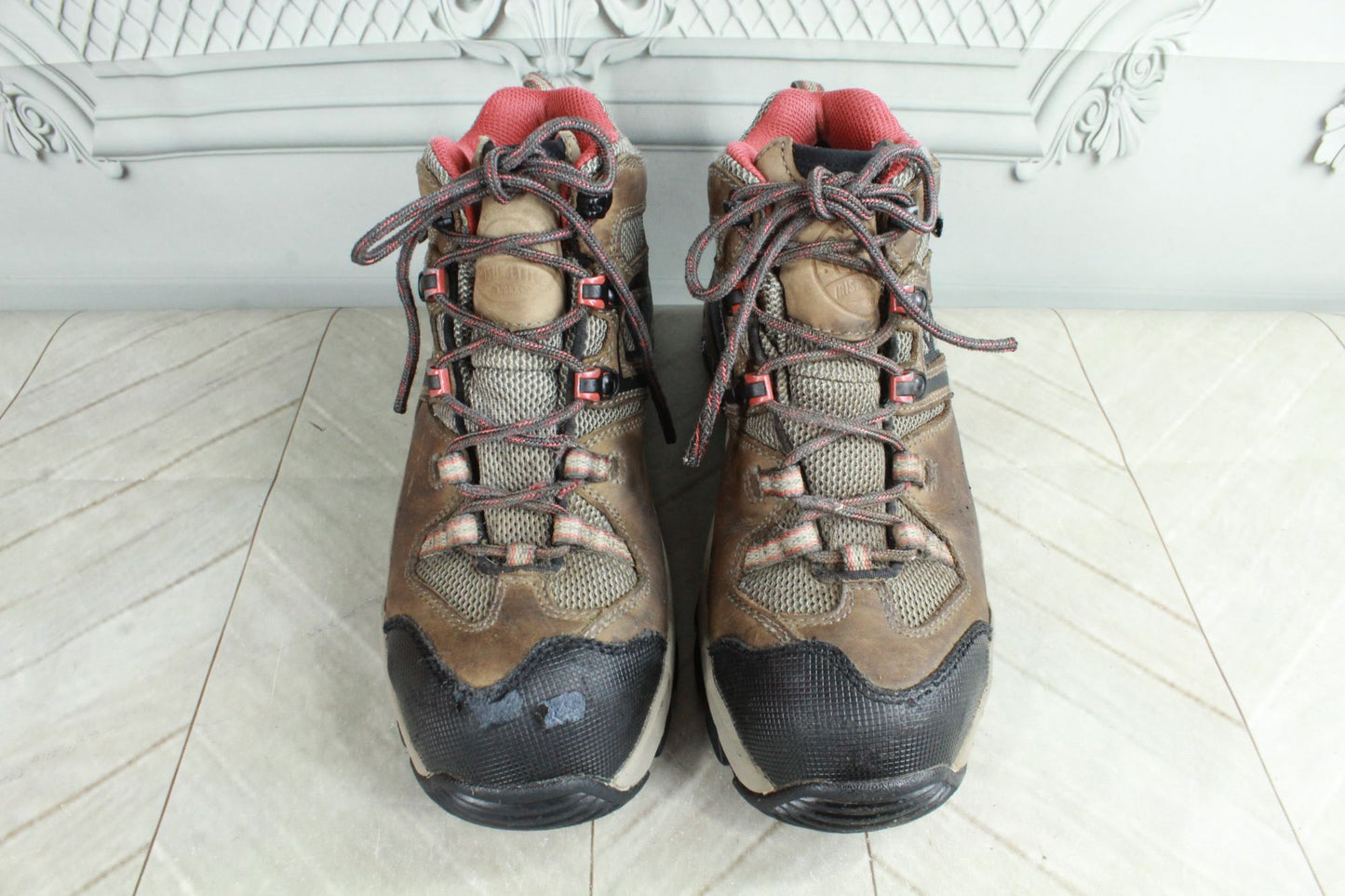 Irish Setter Red Wing Women's Crosby Steel Toe Waterproof Safety Wok Boots 6.5