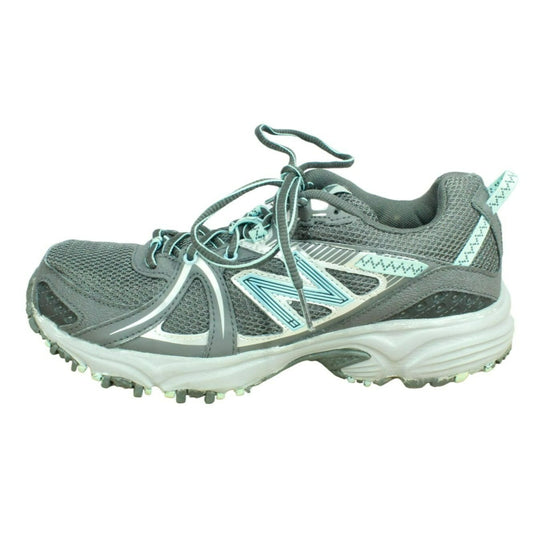 New Balance 510 Women's Gray Nylon Lace Up Trail Running Hiking Shoes Size 9 B