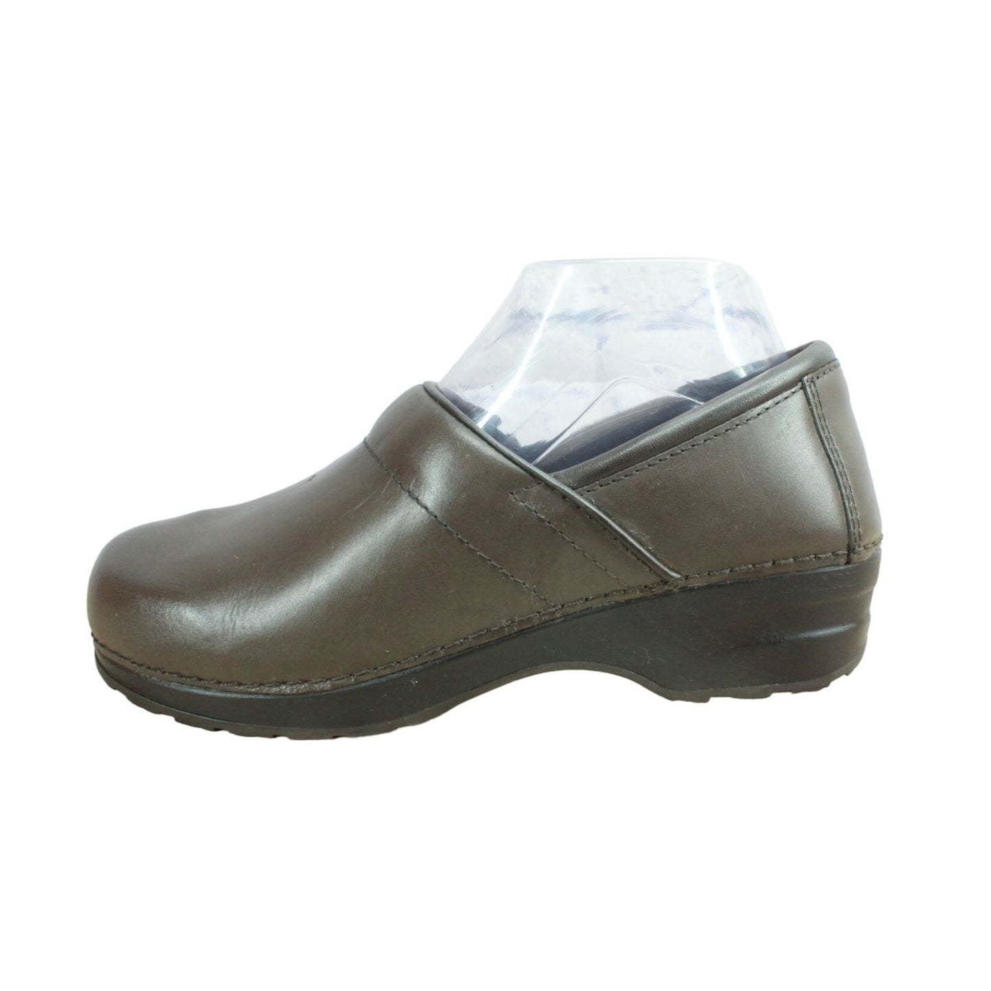 LL Bean Women's Classic Professional Clogs Brown Leather Size 8 M