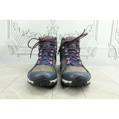 Oboz Sapphire Women's Multicolor Leather Waterproof B-Dry Hiking Boots Size 10