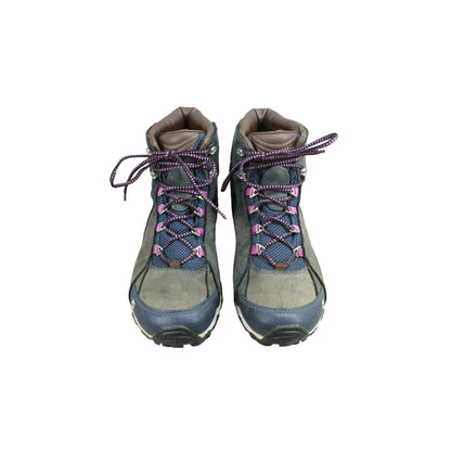 Oboz Sapphire Women's Multicolor Leather Waterproof B-Dry Hiking Boots Size 10