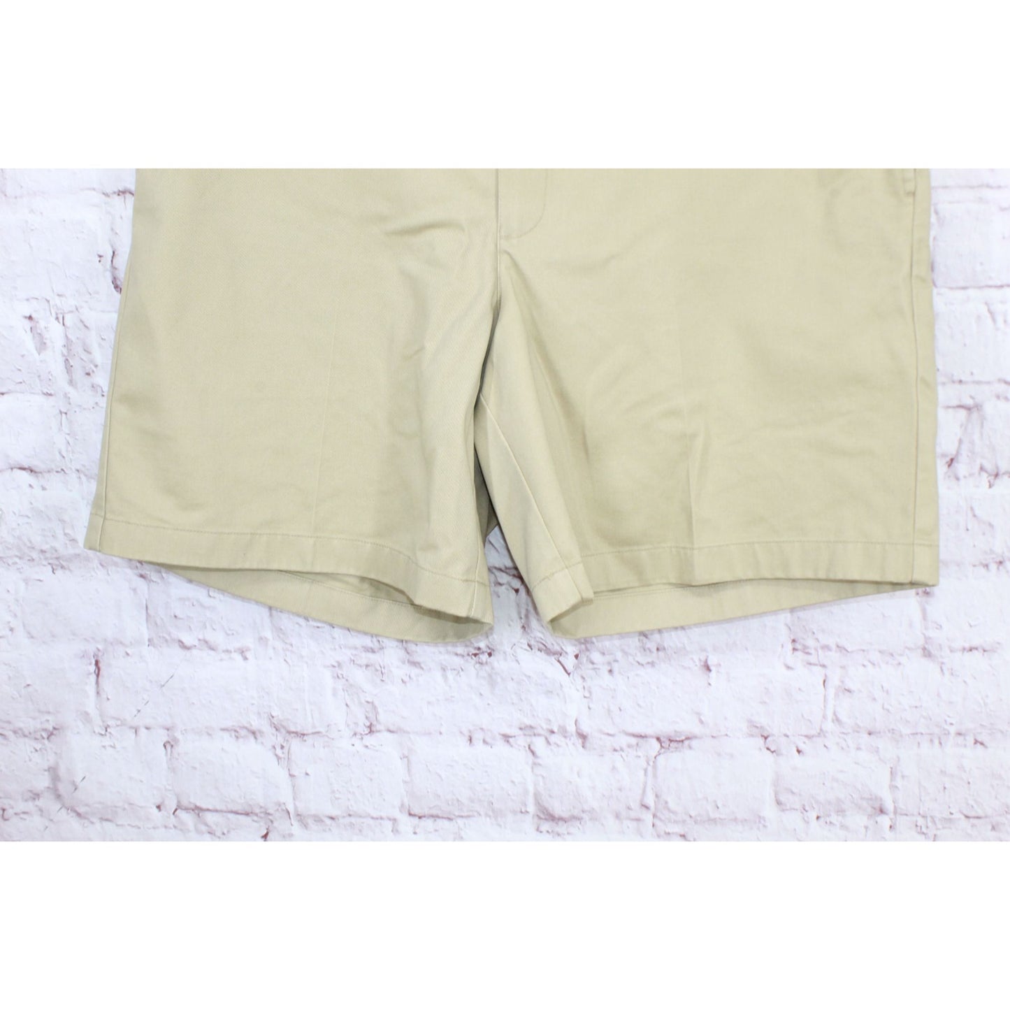 LL Bean Men's Double L Chino Shorts Classic Fit 8" Dark Khaki Size 38