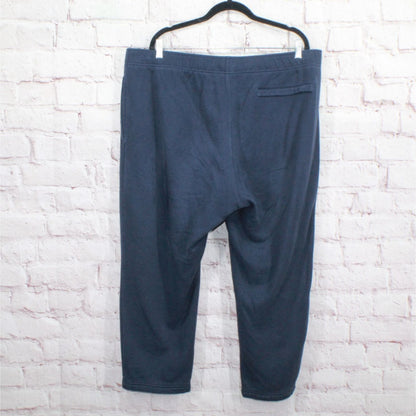 LL Bean Men's 1912 Sweatpants Super Soft Cozy Cotton Blend Navy Size XXL 28"