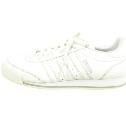 Adidas Orion Men's White Leather Lace Up Low Top Casual Sneaker Shoes Size 11