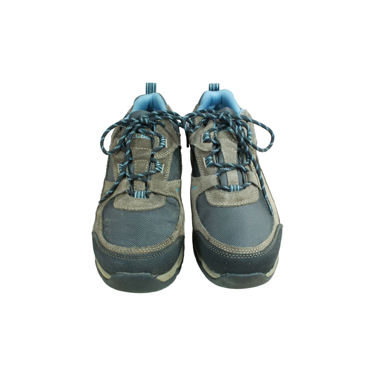 LL Bean Trail Model 4 Mens Multicolor Suede Waterproof Hiking Shoes Size 11 Wide