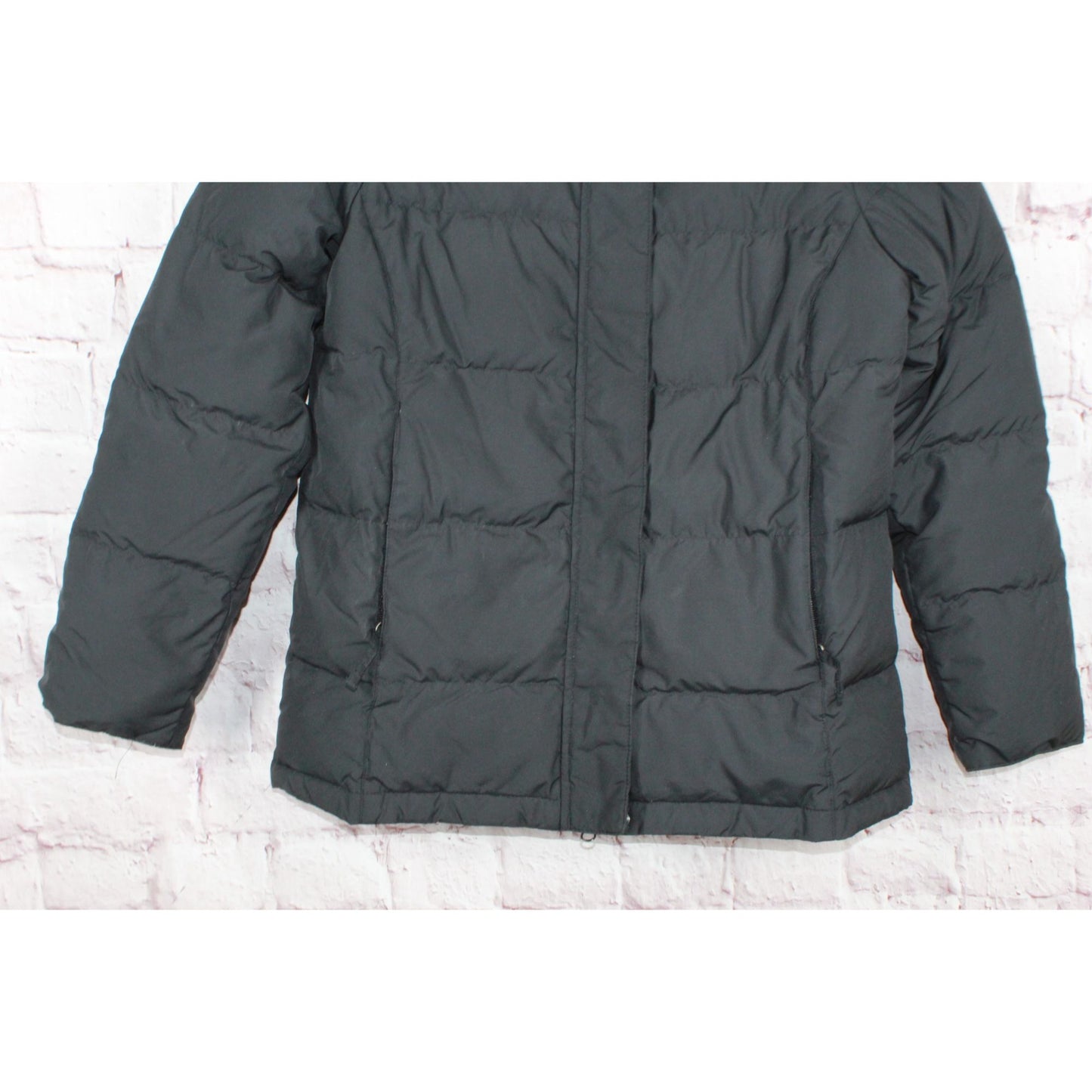 LL Bean Women's Ultrawarm Down Jacket Coat Quilted Polyester Black Size S