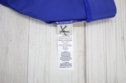 NWOT LL Bean Cobalt Blue BeanSport Swimwear Bottom Size 12 Retail: $59.95