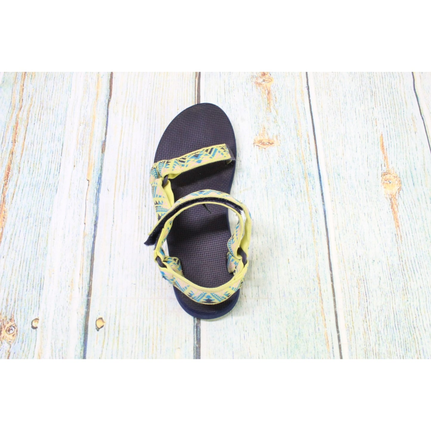 Teva Original Women's Multicolor Nylon Adjustable Hook & Loop Outdoor Sandals 9