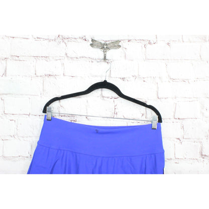 NWT! LL Bean Women's Shaping Swimwear Swim Skirt Nylon Cobalt Blue Size 16