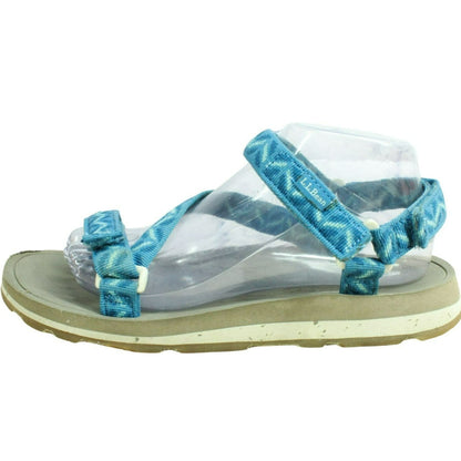 LL Bean Katahdin Women's Blue Nylon Adjustable Strap Sports Sandals Size 9 M