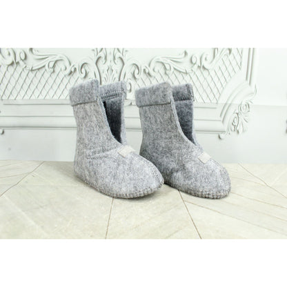 LL Bean Toddler's Gray Wool Warm Replacement Boot Liner Inserts Size 5