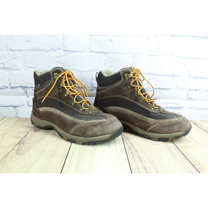 LL Bean Men's Hiking Trail Ankle Boots Insulated Waterproof Suede Brown 10 M