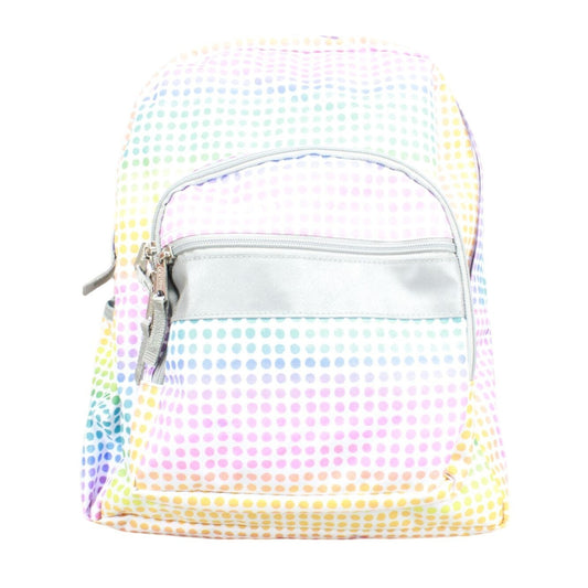 LL Bean Kids Rainbow Dots Junior Original Book Pack 7L Print School Backpack