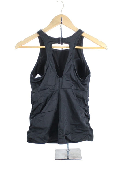 LL Bean BeanSport Swimwear High-Neck Tankini Top Size 4 Retail: $59.95