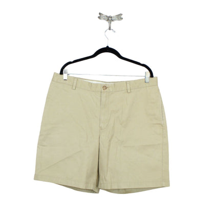 LL Bean Men's Double L Chino Shorts Classic Fit 8" Dark Khaki size 37