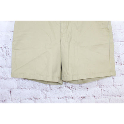 LL Bean Men's Double L Chino Shorts Classic Fit 8" Dark Khaki size 37