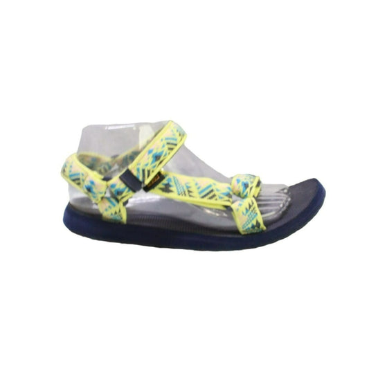 Teva Original Women's Multicolor Nylon Adjustable Hook & Loop Outdoor Sandals 9