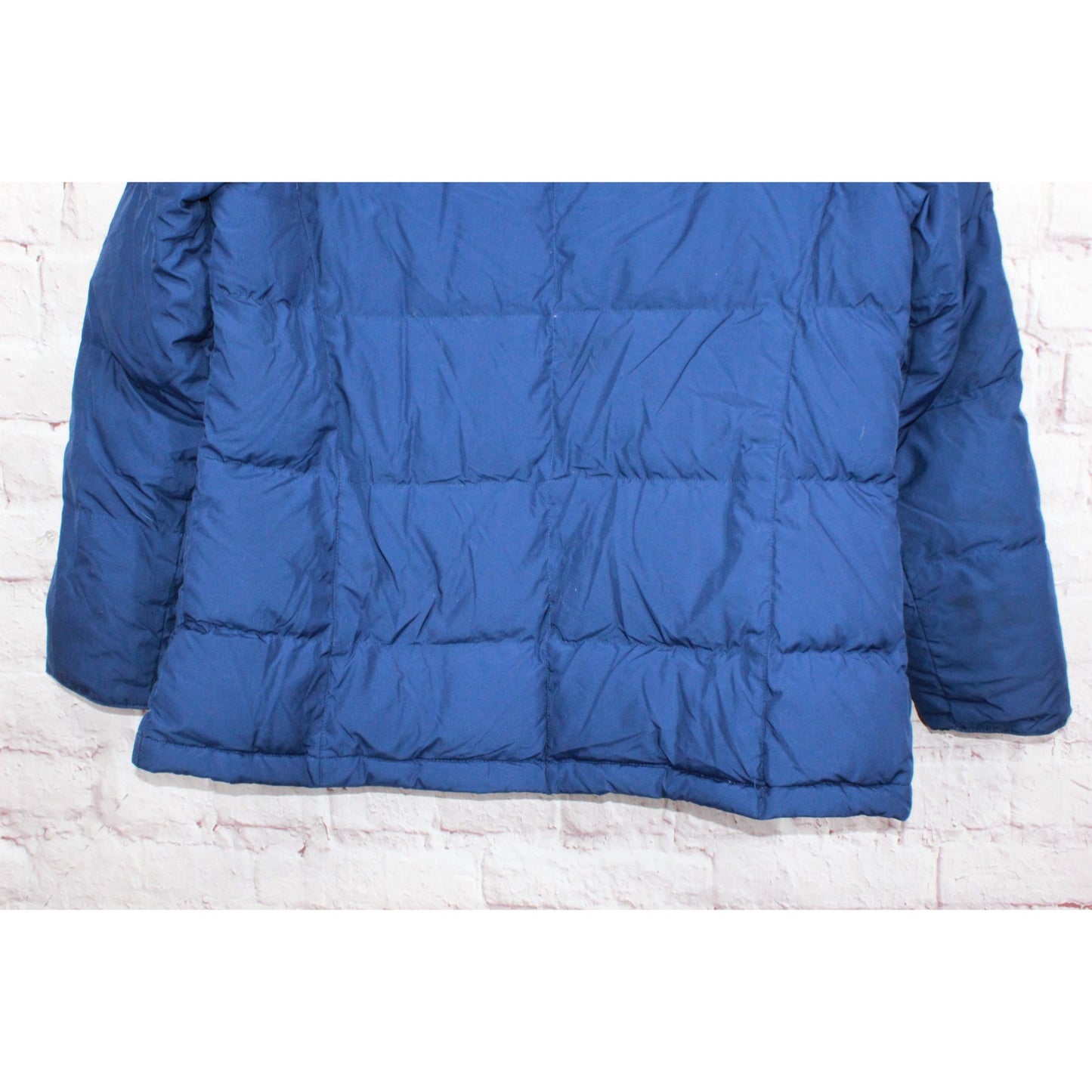 LL Bean Women's Ultrawarm Jacket Hooded Quilted Blue Size L