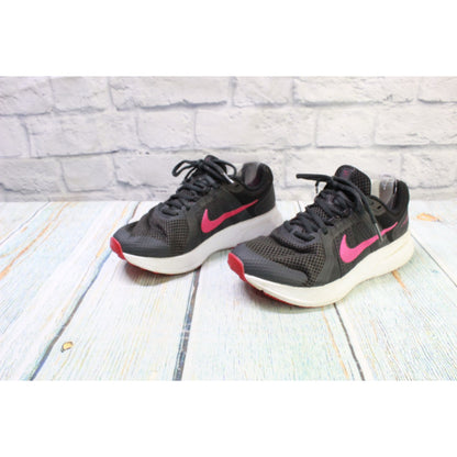 Nike Run Swift 2 Black Pink Mesh Athletic Running Shoes CV0568-011 Women's 7.5