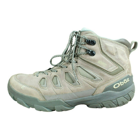 Oboz Sawtooth X Women's Tan Leather B-Dry Waterproof Hiking Boots Size 9.5