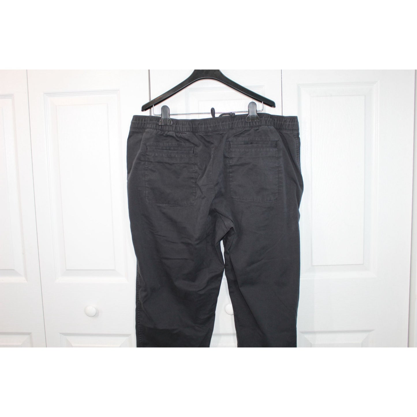 LL Bean Men's Comfort Stretch Dock Pants Straight Leg Carbon Navy Size XXL