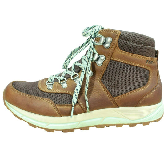 LL Bean Mountain Classic Women's Brown Leather Waterproof Hiking Boots Size 11 M