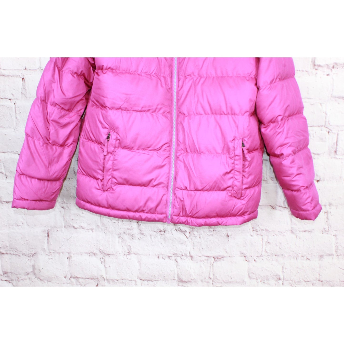 LL Bean Kids' Bean's Down Jacket Quilted Wild Aster Size L 14-16