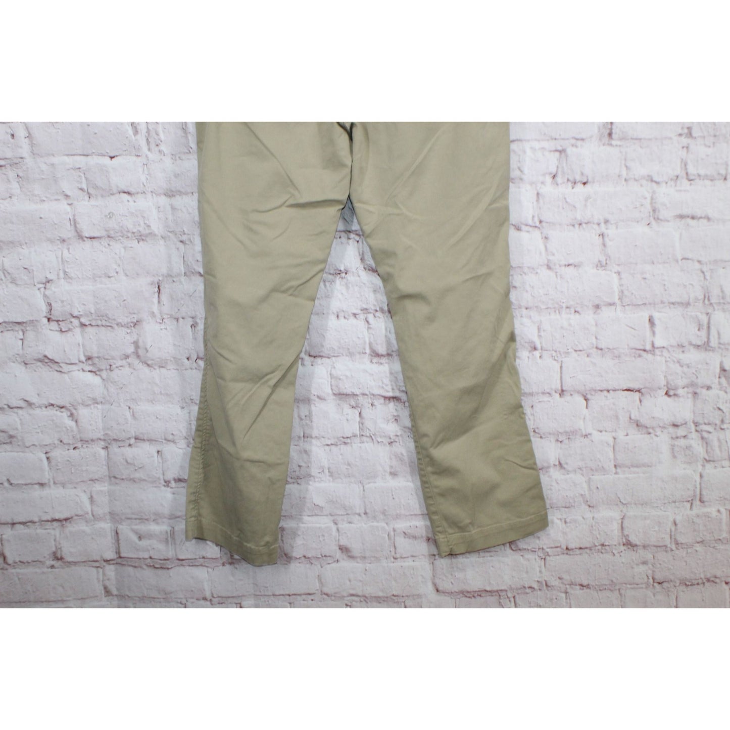 LL Bean Men's Comfort Stretch Chino Pants Standard Fit Straight Leg Khaki 36W