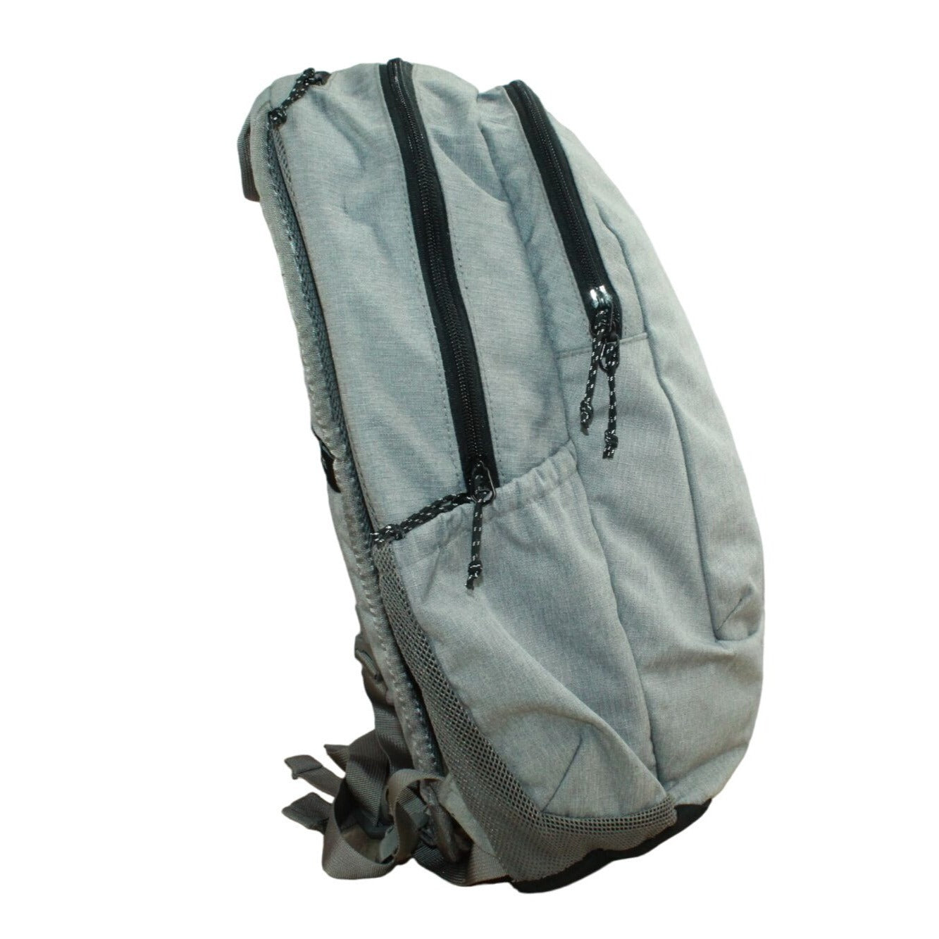 LL Bean Big Kids Gray Weatherproof Polyester Comfort Carry Laptop Pack 28L